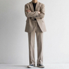 Men's Custom Minimalist Versatile Casual Pure Color Two-Piece Suit