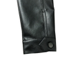 Kids PU Coating Fur Jacket with Shank Buttons 