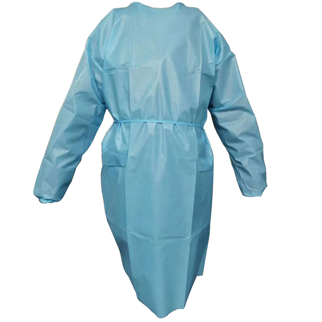 Nonewoven polypropylene/ sms islation gowns surgical gown