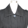 Black Womens Outwear Plus Size Fashion Ladies Sleevless Windbreaker Coats and Jacket Vest