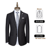 Men's Bespoke 2 Piece Business Prom Wear Formal Balzer Pants Grooms Wedding Suits