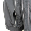 Women's Striped Sports Stand Collar Cropped Zipper Outdoor Running Jacket