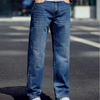 Men Custom Wholesale Denim Casual Length Straight Jeans