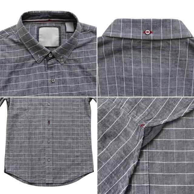 Men Yarn Dye Plaid Long Sleeve Business Versatile Cotton Shirt