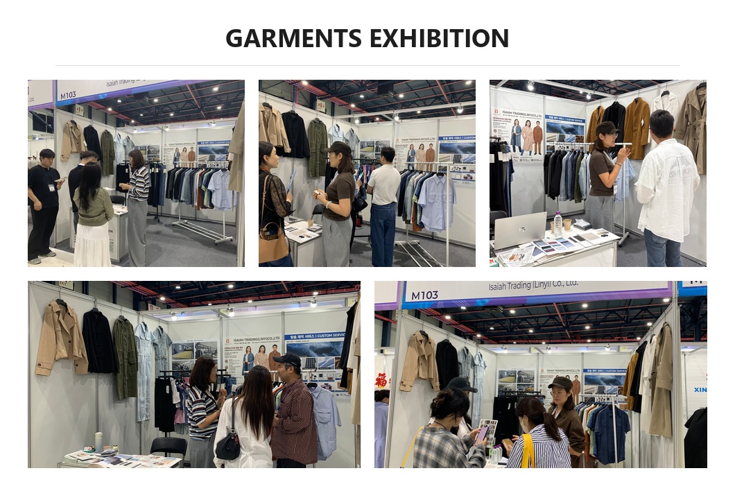 Isaiah Trading garments exhibition booth