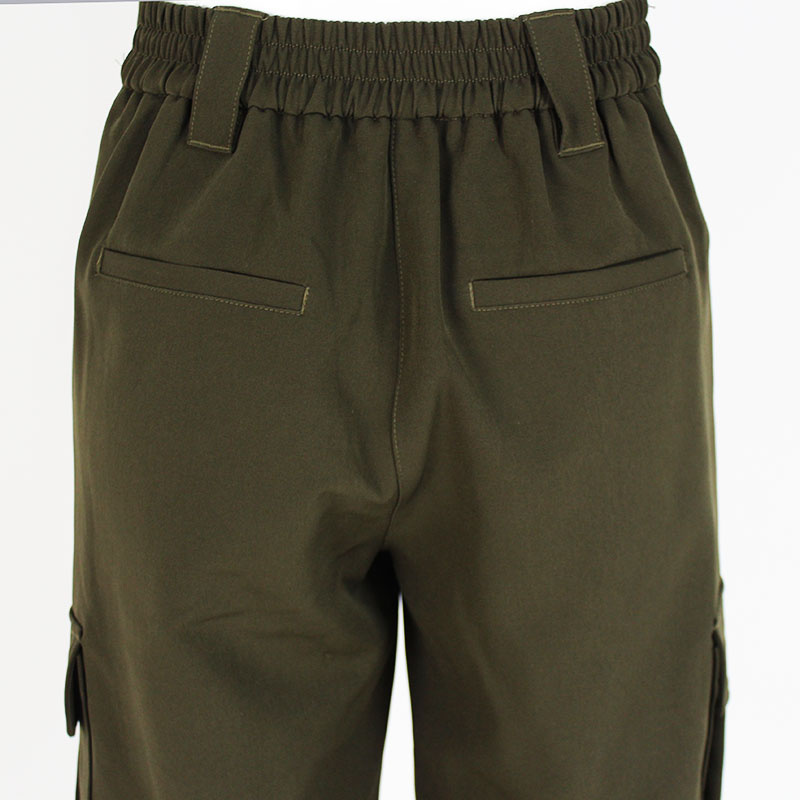 Women's Elastic Waist Multi-Pocket Cargo Sports Outdoor Jogger Pants
