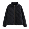 Women's Winter Fashion Quilted Puffer Coat Stand Collar Outer Wear Padded Jacket