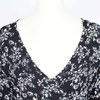 Women's Custom Chiffon V-Neck Long Sleeve Fashion Floral Dress