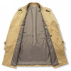 Men's High Quality Spring Autumn MID-Length Double-Breasted Trench Coat with Belt