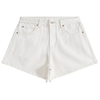 Women Cotton Denim Monkey Mustache Wash Summer Casual Jeans Work Shorts
