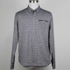 Men Yarn Dye Plaid Long Sleeve Business Versatile Cotton Shirt