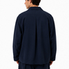 Custom Men Oversized Solid Color Button Knot Casual Blazer Jacket