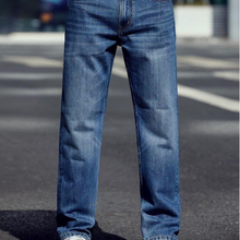 Men Custom Wholesale Denim Casual Length Straight Jeans