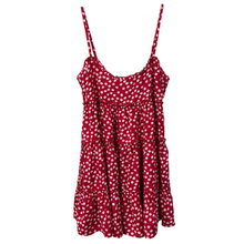 Polka DOT Party White Flower Girl Dresses with Adjustable Straps