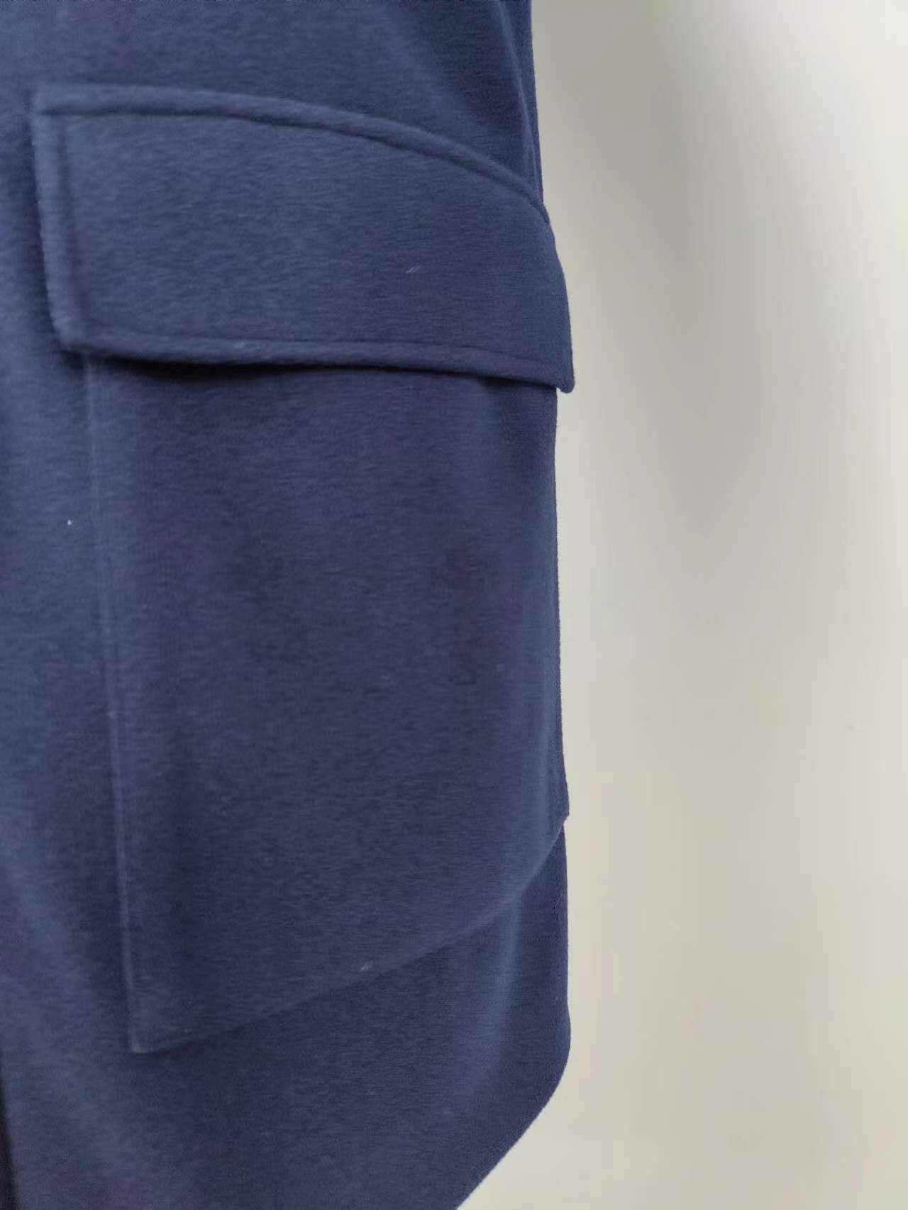 navy blue jacket with big pocket