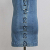 Women's Summer Slim Fit High-Elastic Sexy Strap Denim Dress