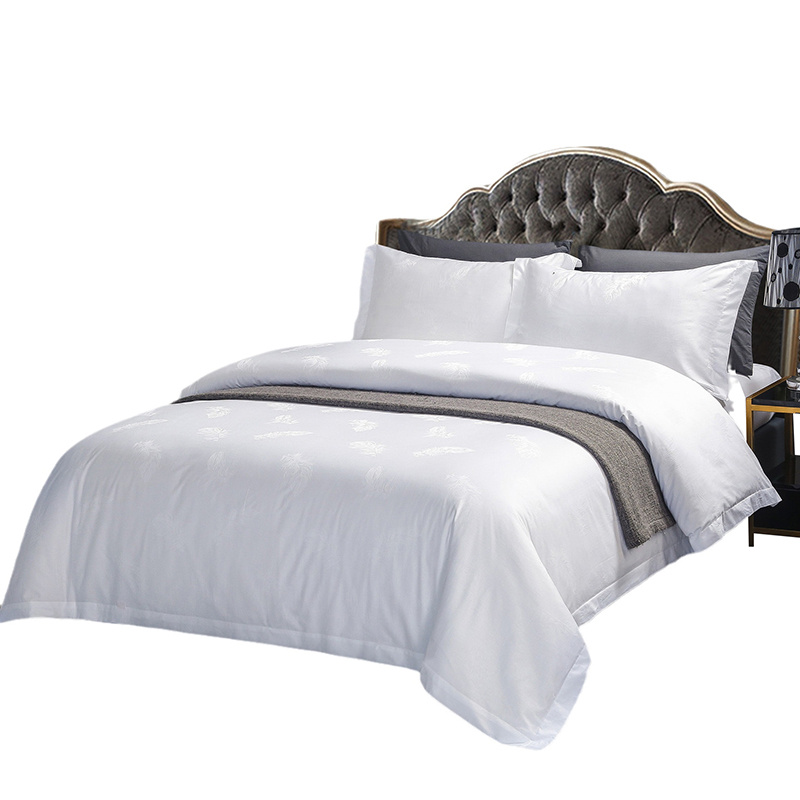 High Quality 100% Cotton Custom Various Specifications Hotel Bedding Set
