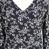 Women's Custom Chiffon V-Neck Long Sleeve Fashion Floral Dress