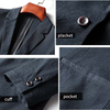 Men's Breathable Lightweight Luxury Business Casual Blazer Suit