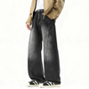 Men Custom Straight Wide-Leg Baggy Long Scimitar Denim Jeans