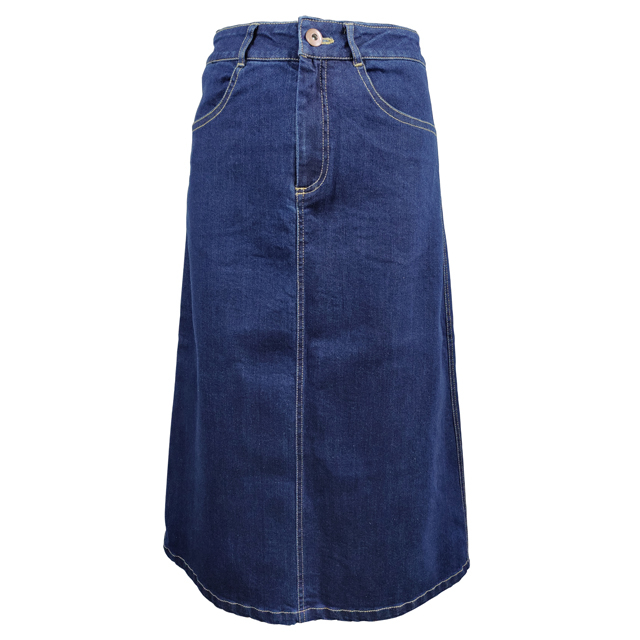 Fashion denim lady skirt women plus size skirt long straight