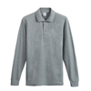 Men Wholesale Custom Casual Clothing Cotton Knit Long Sleeve Work Polo Shirt