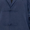 Custom Men Oversized Solid Color Button Knot Casual Blazer Jacket