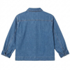 Women's Casual Loose Long Sleeve Button Cotton Denim Blouse