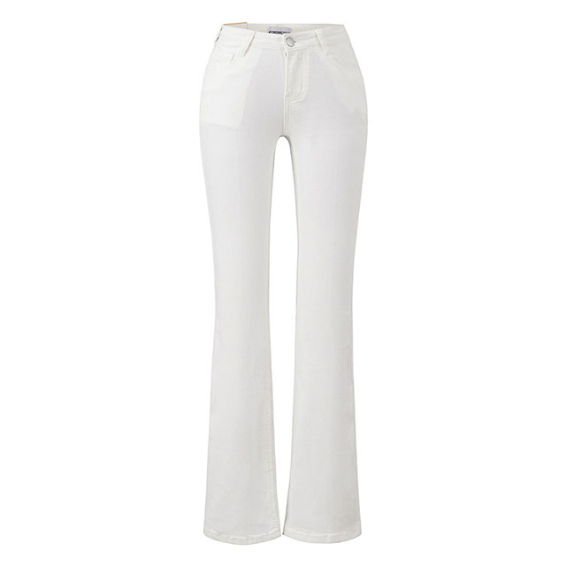 Women's Versatile Slim Fit High Rise Stretch Flared Denim Jeans