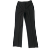 Black color women straight business dress suits long pants