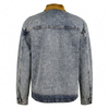 Men's Retro Washed Cotton Denim Long Sleeve Lapel Jacket