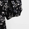 Women's Custom Chiffon V-Neck Long Sleeve Fashion Floral Dress