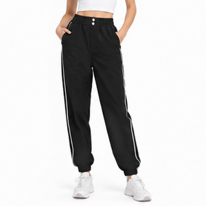 Women's Sports Loose Fit Elastic Waist Jogger Sweat Pants