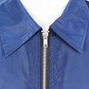 Men's Polyester Custom Print Sports Lapel Zipper Bomber Jacket