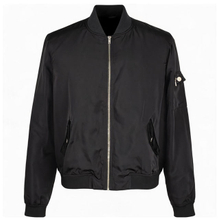 Men's Poly Functional Sports Zipper Fashion Bomber Jacket