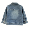 Children's Spring/Autumn Retro Loose Fit Cotton Denim Jacket