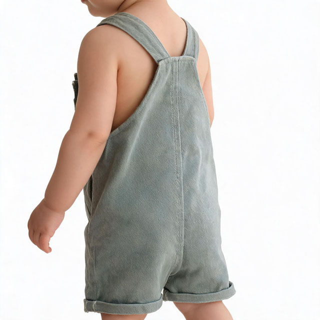 Infant Romper Shorts Summer One-Piece Cotton Baby Overalls