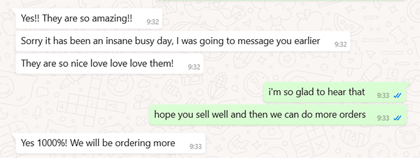customer feedback