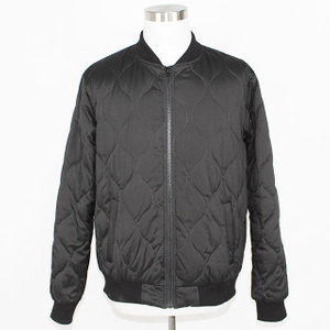 Men's Winter Fashion Versatile Quilted Padded Bomber Jacket