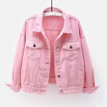 Women's Fashion Casual Outdoor Long Sleeve Coat Denim Jean Jacket