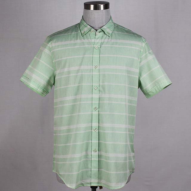 Men Wholesale Custom Print Summer Vacation Short Sleeve Fashion Shirt