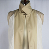 Women's Splicing Effect Windproof Khaki Trench Coat with Waist Belt