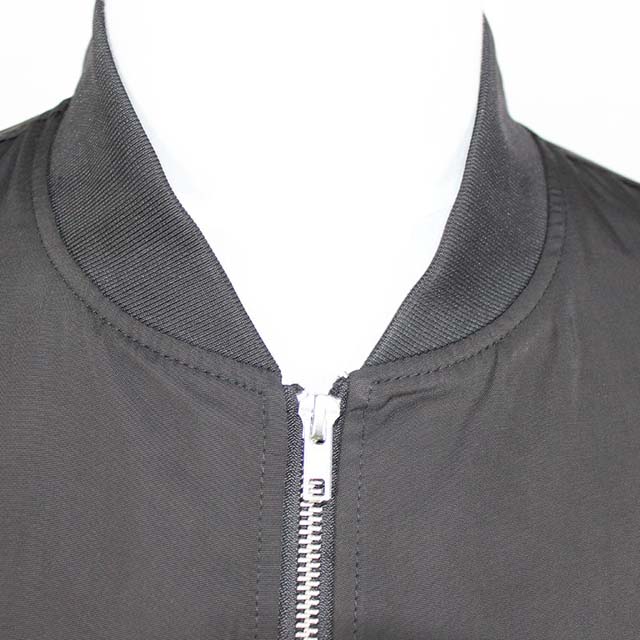 Men's Poly Functional Sports Zipper Fashion Bomber Jacket